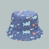 Baby Cartoon Pattern Bucket Hat  Style4