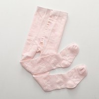Sweet Daily Mesh Footless Leggings Tights Socks  Pink