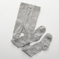 Sweet Daily Mesh Footless Leggings Tights Socks  Gray