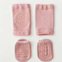 Knee Pad Socks Combination  Pink