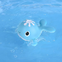 Juguete de baño para niños de ballena animal de 1 pieza  Light Blue