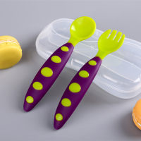 2 Pieces Cute Spoon and Fork Set  Style3
