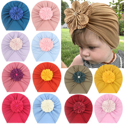 Sombreros de flores para niña