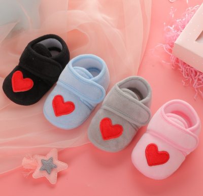 Baby Valentine's Day Heart Pattern Baby Shoes