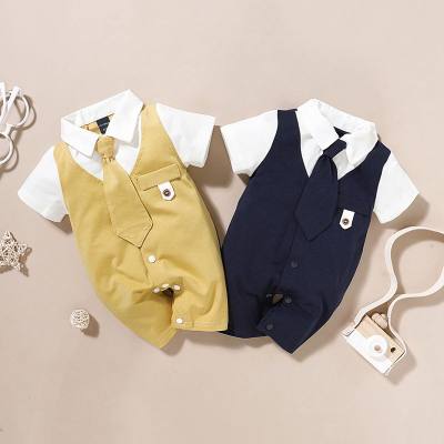 Gentleman Tie Bodysuit for Baby Boy