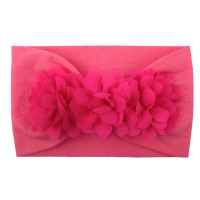 3D Flower Design Stirnband  Rosa