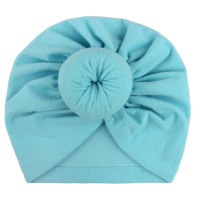 Solid Headwear for Baby  Blue