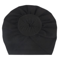 Solid Headwear for Baby  Black