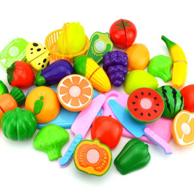 8-piece Set Simulation Vegetables Fruits Cooking Toy Set
