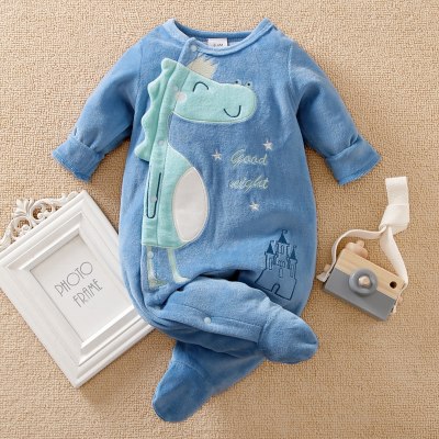 Dinosaur Pattern Jumpsuit for Baby