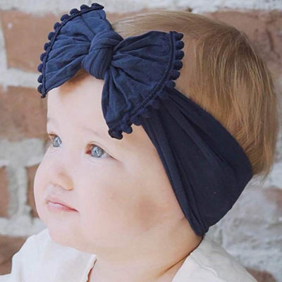 Accesorios para el cabello con lazo decorativo de bola pequeña para bebé / niña pequeña