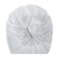 Cotton hat for Baby Girl  White