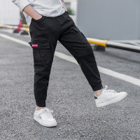 Solid Casual Pants for Boy  Black