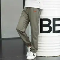 Boy Solid Pattern Sports Pants - Hibobi