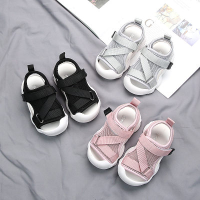 Velcro Design Soft Sandals for Toddler Boys