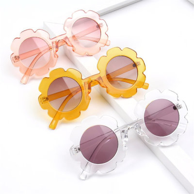 Gafas de sol con estampado de flores