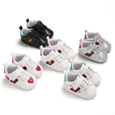 Chaussures décontractées à velcro doux pour bébé