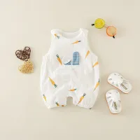 Carrot Pocket Design Jumpsuit for Baby - Hibobi