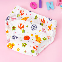 Potty Training Pants Baby Toilet Nappies Diapers Cotton Washable Night Nappy Panties  Style2