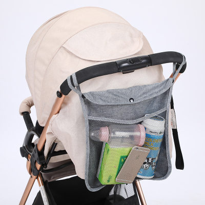 Bolsa de almacenamiento con carrito de red para carro de bebé
