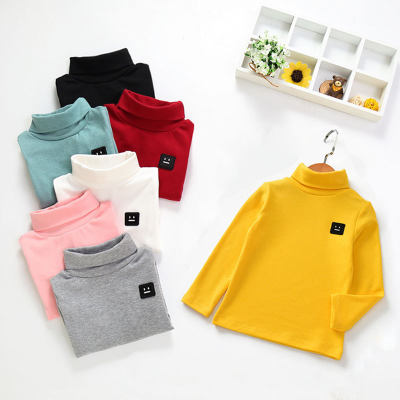 Toddler Boy Solid Color Long Sleeve T-shirt
