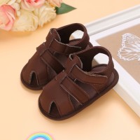 Baby Solid Color Baby Shoes  Brown