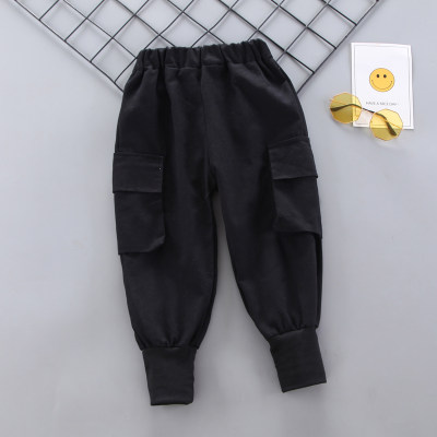 Toddler Boy Solid Color Woven Pants