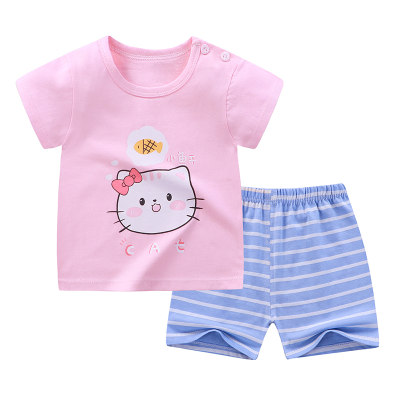 Toddler Boy Panda T-shirt & Plaid Shorts