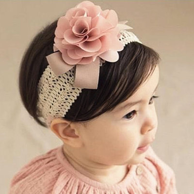 Girl Flower Decor Headwear