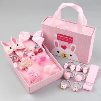 Toddler Girl Hair Accessories 18-piece Gift Box - Hibobi