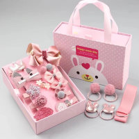 Toddler Girl Hair Accessories 18-piece Gift Box - Hibobi