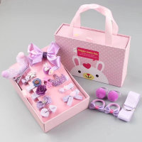 Toddler Girl Hair Accessories 18-pieces Gift Box  Style5
