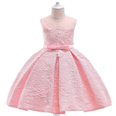 Kid Girl Lace Mesh Party Dress