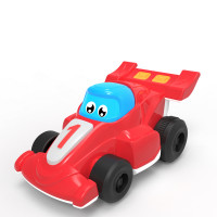 Light music car children's smart toy  Blue