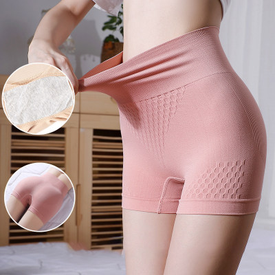 Pantalones de seguridad para abdomen de cintura alta Bragas de panal con base