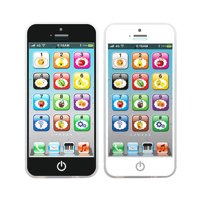 English Toy Mobile Phone Early Education Enlightenment