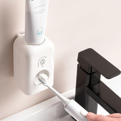 Wall-mounted Automatic Toothpaste Squeezer