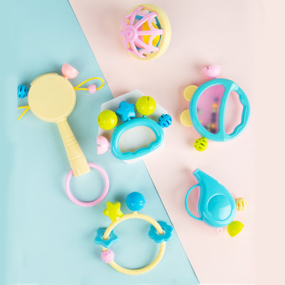Baby Educational Rattle Baby Toy Can Bite and Boiled Rattle Comfort toy