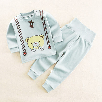 Toddler Boy Cotton Animal Solid Pajamas Sets & Pants