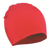 قبعة محبوكة للأطفال  أحمر