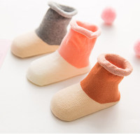 Chaussettes pour enfants à blocs de couleurs Baby Lovely  Style4