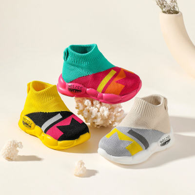 Zapatos deportivos color block para niño pequeño