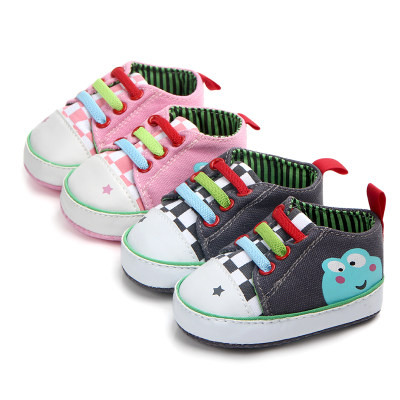 Sapatos de bebê adoráveis com bloco de cores para bebês