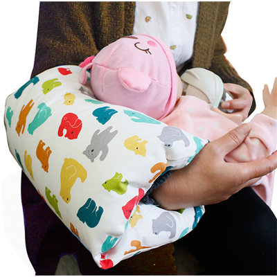 Cuscino per l'allattamento al seno del bambino