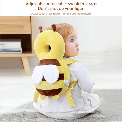 Almohada de cabeza de bebé con forma de abeja