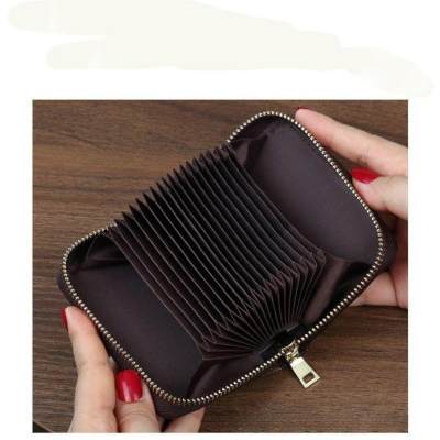 New unisex multi-function card holder, multi-card slot card holder, large-capacity ID, driver's license, compact card holder, casual coin purse
