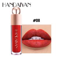 Handaiyan Han Daiyan 8 colores brillo de labios reluciente terciopelo mate esmalte de labios duradero impermeable taza antiadherente  multicolores 6