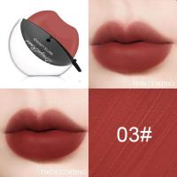 Smooth makeup, lazy lip-shaped lipstick, lipstick that is not easy to fade, matte makeup effect, matte lipstick, bright red lipstick  Multicolor 4