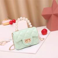 New jelly bag ladies handbags bag manufacturer pearl portable jelly bag  Green