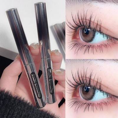 Cappuvini waterproof mascara, long and curled, thin brush head, makeup without smudging, lengthening makeup, affordable